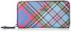 Кошелек с круглой молнией BIOGREEN SAFFIANO PRINTED MacAndy Tartan [Vivienne Westwood] женский [Товар]
