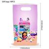 Pink Gabby House Birthday Party Decoration Banner Balloons Gabby Paper Cake Topper Plate Napkins Girl Party Decorations Supplies