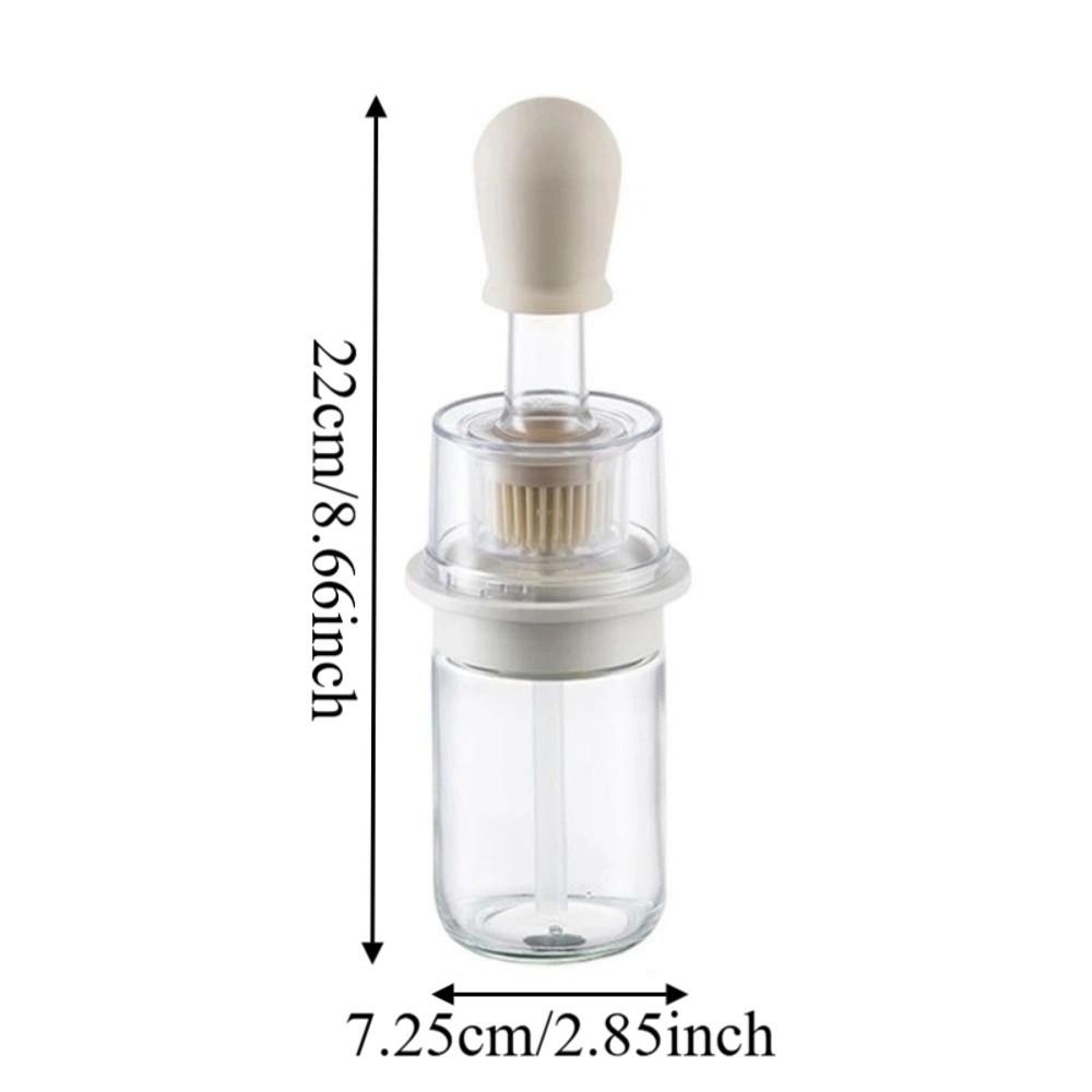 2 in 1 Measuring Oil Bottle Heat Resistant Barbecue Spray Bottle Kitchen Oil Bottle Kitchen