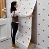 10M Roof Ceiling 3d Wall Stickers with Rolls of Self-adhesive Wallpaper Waterproof Foam Backdrop Home Decor Papel De Parede