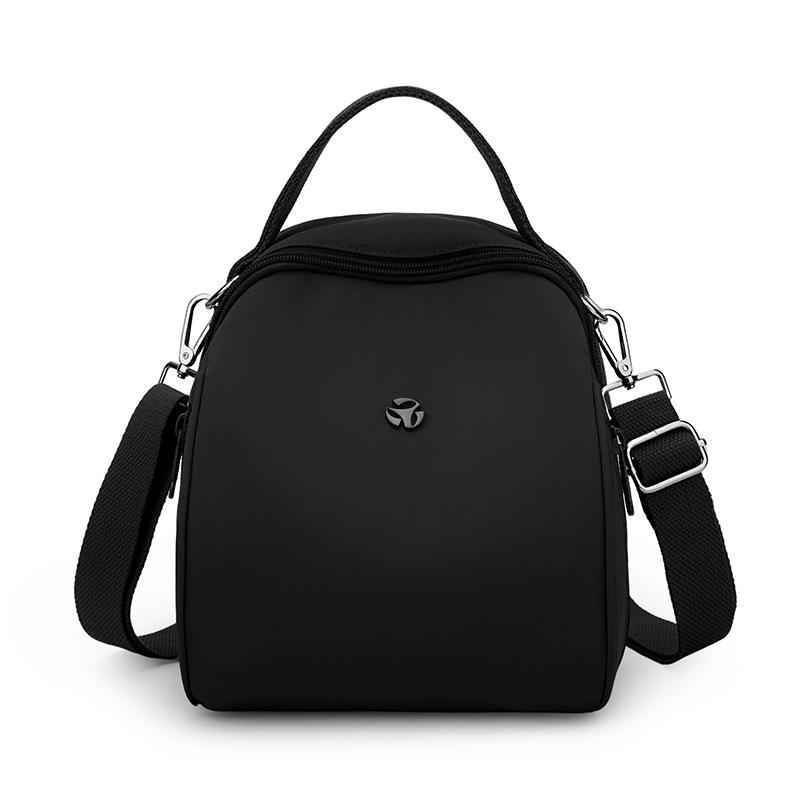 Женская многофункциональная сумка через плечо кроссбоди однотонная сумка-тоут дорожная сумка нейлоновый маленький рюкзак