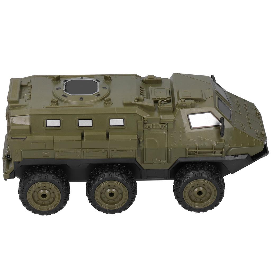 2.4GHz High Speed Remote Control Armored Car 6WD 1 16 Scale RC Truck Toy