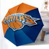 Складной зонт с принтом логотипа Knicks, для улицы, отдыха и путешествий, прочная ткань зонта, подарок на день рождения и праздник