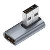 USB 3.0 Male to Female 90-градусный угловой удлинительный адаптер USB-разъем вверх/вниз 10 Гбит/с для ноутбука ПК
