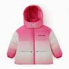 Yoqi Winter Korean Style Gradient Hooded Children's Down Jacket