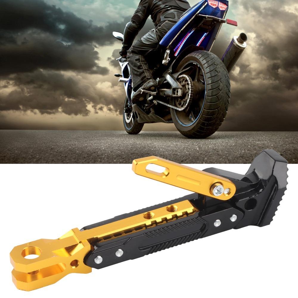 Adjustable Length Side Parking Bracket CNC Aluminum Alloy Motorcycle Kickstand  For Motorcycle
