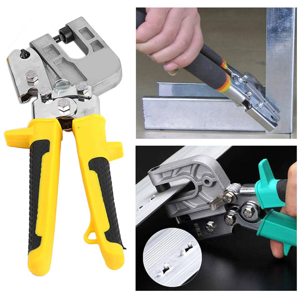 Keel Pliers Forceps Steel Ceiling Riveting Clamp Stud Crimper Woodworking Joist Tool