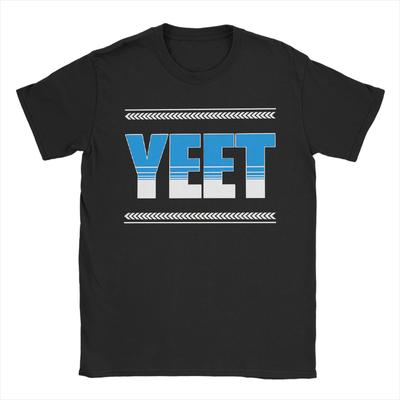 Футболки Jey Uso Yeet для мужчин 100% хлопок Новинка Футболка Круглый вырез Футболки с коротким рукавом Одежда Идея подарка