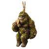 Sasquatch Christmas Ornament 2D Flat Acrylic Hanging Charm Xmas Tree Decoration Festive Gift for Surf Lovers