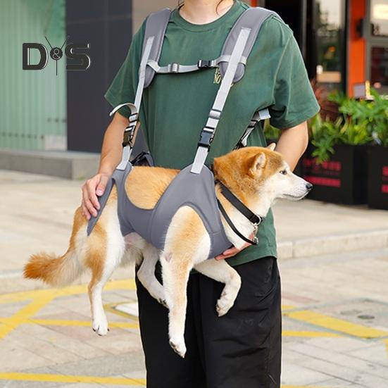 Ремень для подъема собаки, аварийный рюкзак, поддержка задней ноги питомца, подъемник для всего тела, переноска для домашних животных, регулируемый слинг для собак для больших собак