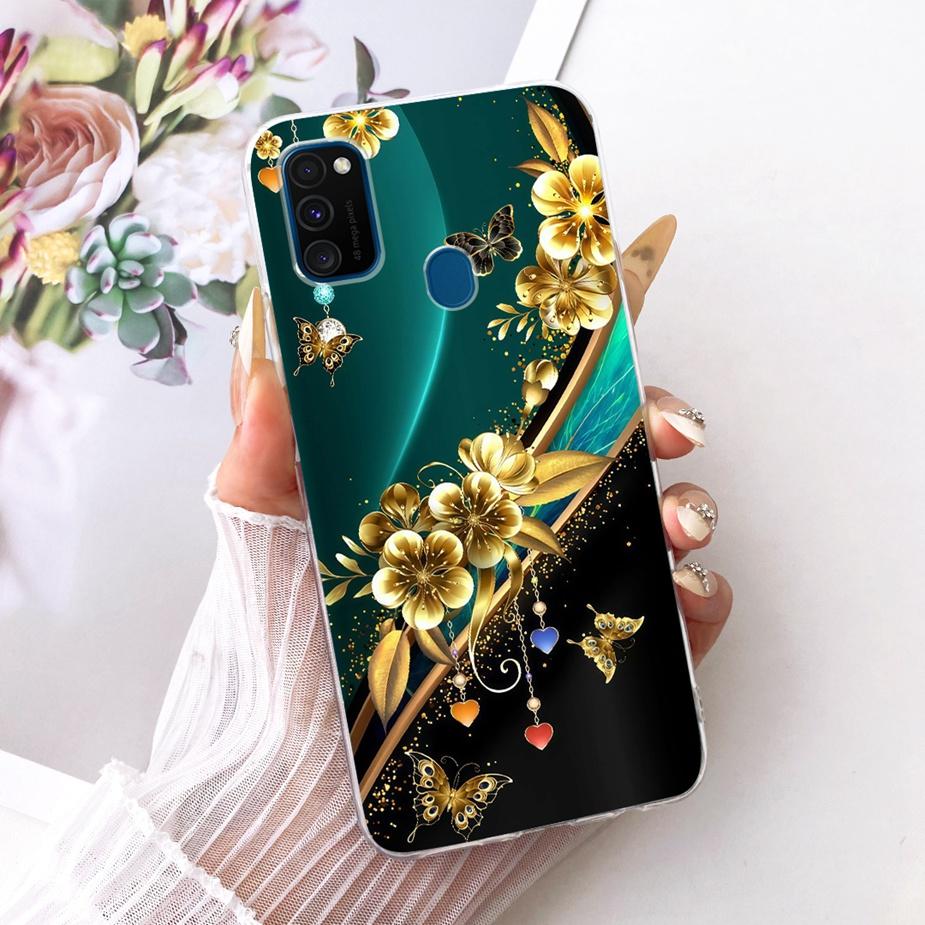 Чехол для Samsung Galaxy M21 SM-M215F Новый модный расписной чехол Мягкий силиконовый чехол для Samsung M21 2021 M 30 s Galaxy M30s Fundas