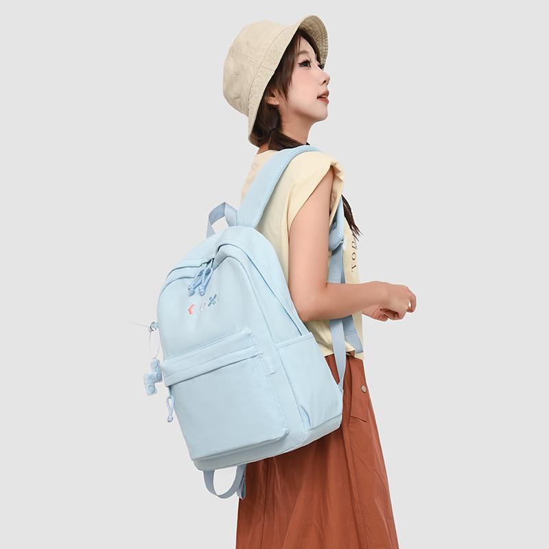 College Style Schoolbag Junior Senior High School Student Backpack Women's Large Capacity Backpack