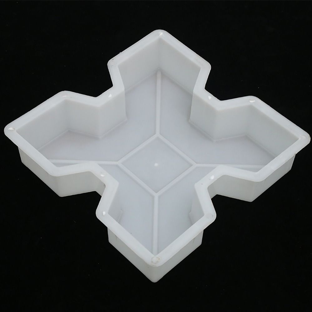 1Pcs 25x6cm Stepping Stone Paver Plastic Concrete Path Maker Mold For Lawn Patio Yard Garden