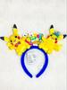 USJ 25th Anniversary Pokemon Pikachu Plush Headband Ear Ears Accessory