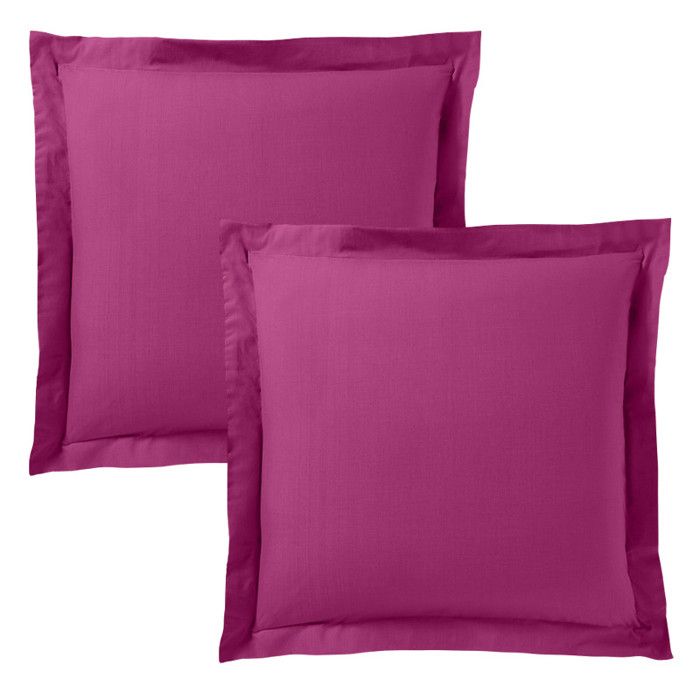 Taie d'oreiller "Prémium" toutes dimensions - 63x63 - Prémium Magenta