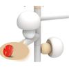 Милая мини-светодиодная грибная лампа, магнитная USB-ночная лампа с сенсорным датчиком, атмосферная лампа, мягкая детская спальная прикроватная лампа
