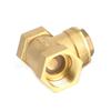 3/4" NPT Brass Water Oil Gas Swing Check Valve Threaded Plumbing Fitting
