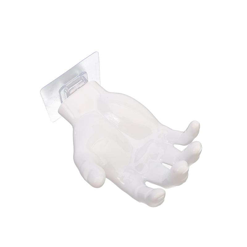 Креативный прочный органайзер для мыла в форме ладони, настенные самоклеящиеся крючки для хранения наушников