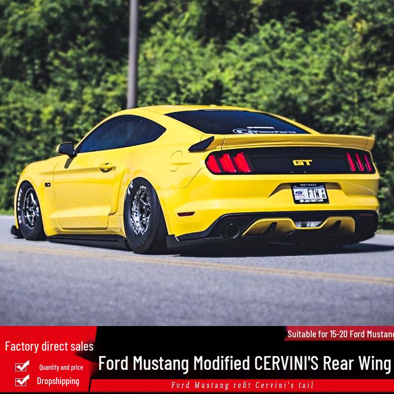 Спойлер заднего крыла из углеволокна для Ford Mustang Mach-E 2015-2023 годов