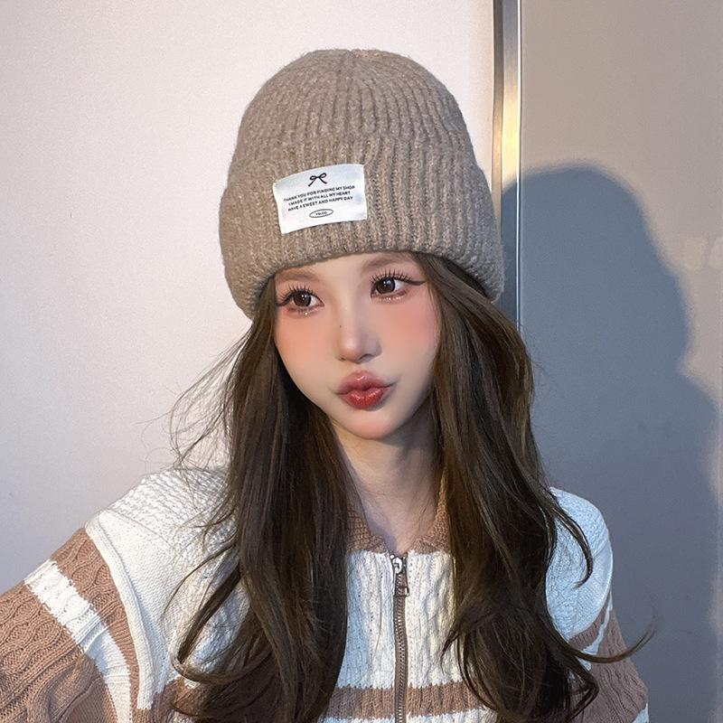 Ear Protection Warm and Cold Proof Knitted Hat  Large Head Circumference  Face Showing Small Wool Blended Japanese Cold Hat for Men