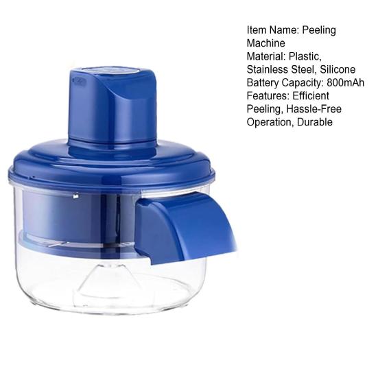 Electric Grape Peeler Machine Hands-Free Fruit Skin Remover Automatic Garlic Peeler Effortless Peeling Tool for Berries Fruits