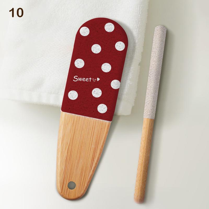 1 шт. Профессиональные пилки Двусторонний файл для ног Удаление мозолей для ног Деревянная терка для педикюра для выравнивания твердой грубой жесткой кожи