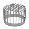 Anti-blocking Balcony Drainage Cover Stainless Steel Rain Pipe Cap  Drainage Plumbing Fitting