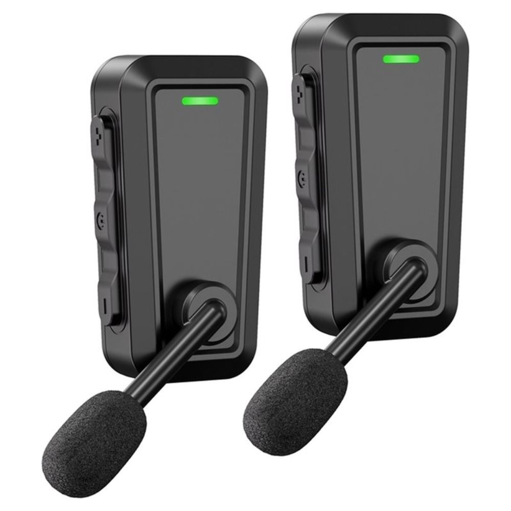 Two-Way Intercom Wireless Helmet Headset for Cycling Skiing and Climbing