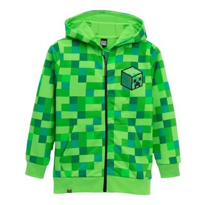 Толстовка с капюшоном на молнии для мальчиков Creeper