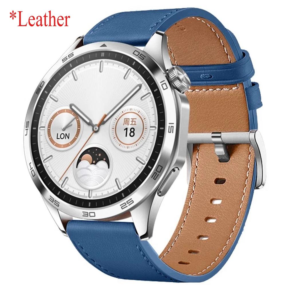 22 мм 20 мм Премиальный кожаный ремешок для HUAWEI WATCH GT 5 46 мм 5Pro GT 3 GT2 Pro 46 мм Ремешок Замена ремешка на запястье