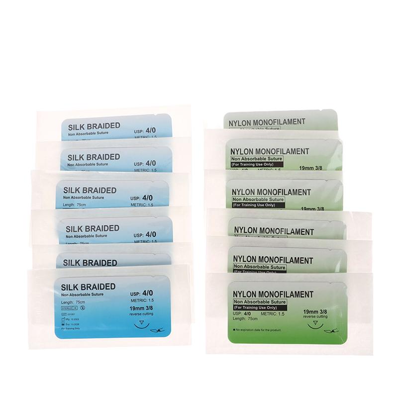 Medical Students Suture Practice Kit Surgical Training With Skin Pad Model Tool Set Educational Teaching Equipment Practice Set