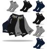 Everlast Skarpety Męskie Zakostki Bawełniane Mix Navy 6 Par 