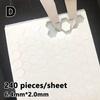 1Sheets DIY Fastener Tape Self Adhesive Double-sided Glue 3D Dots Foam Sticker Strong Glue Craft