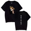 Футболки ONE PIECE С круглым вырезом С коротким рукавом Смешная одежда ONE PIECE Мультяшный принт Унисекс Футболка