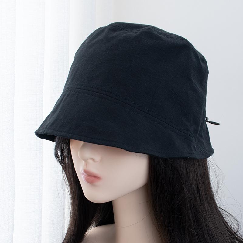 Short Brimmed Basin Hat for Spring Summer Sun Protection Fisherman Hat for Leisure Versatile Bucket Hat Foldable Solid Color Hat for Women
