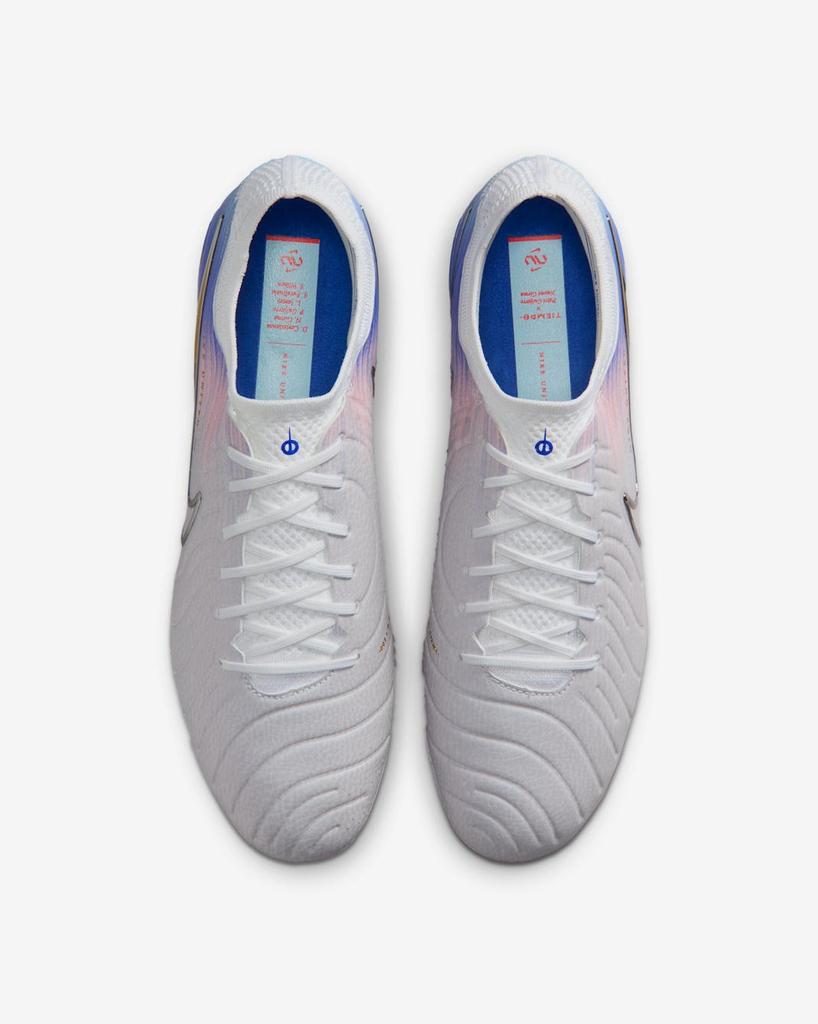 IB2467-001 Nike United Tiempo Legend 10 Elite FG Vast Grey Racer Blue (Мужской)