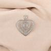 Rose Quartz Gemstone 925 Sterling Silver Jewelry Handmade Pendant 1.4" For Her CP-15-22