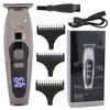 Professional Electric Hair Clippers Baber Hair Cutting Clipper LCD Display Hair Grooming Trimmer
