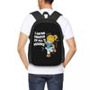 Rainbows Brite Cartoon Student Backpack School Bag Hiking Travel Daypack for Men Women Fashion Bookbag Shoulder Bags