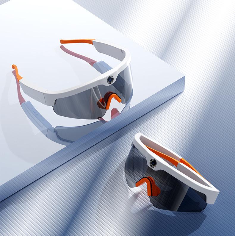 XV15 Smart Bluetooth Sports Glasses: 4K HD Camera, Music, Calls, Driving Recorder