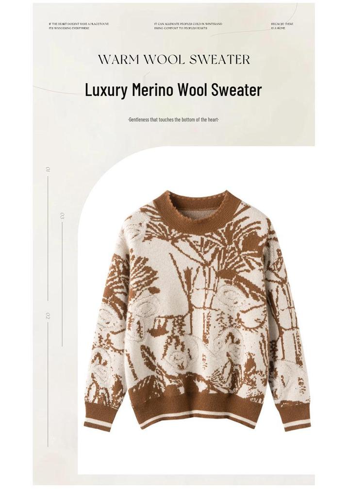 Cashmere Wool Sweater: Soft Half-High Collar Knitwear for Autumn/Winter, Warm Inner Layer, Knitted Base Layer, Sweater Coat.