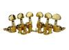 Locking Locking Half Moon GROVER 102 GOTOH SG301 Type Tuners, Tuners, 3L3R, / (Gold)