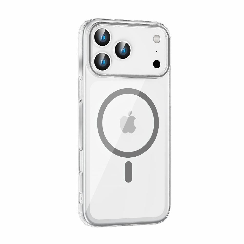 Для iPhone 17 Air Чехол для телефона Прозрачный ПК Жесткий чехол Магнитная адсорбция Apple 16 Pro Все включено Защитный чехол от падений 15