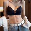 Without Steel Ring Nude Feeling Comfortable and Seamless Bra Small Chest Underwear Bra Women's Thin Gathered Prevent Sagging Bras