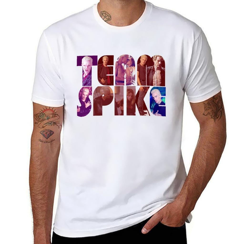 Team Spike Tshirt Retro Style Print Casual Top