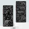Чехол с логотипом супергероя Marvel для Samsung Galaxy S22 S24 Plus S23 Ultra S23 FE S20 FE S21 S9 S10 Plus Задняя силиконовая крышка Мягкая