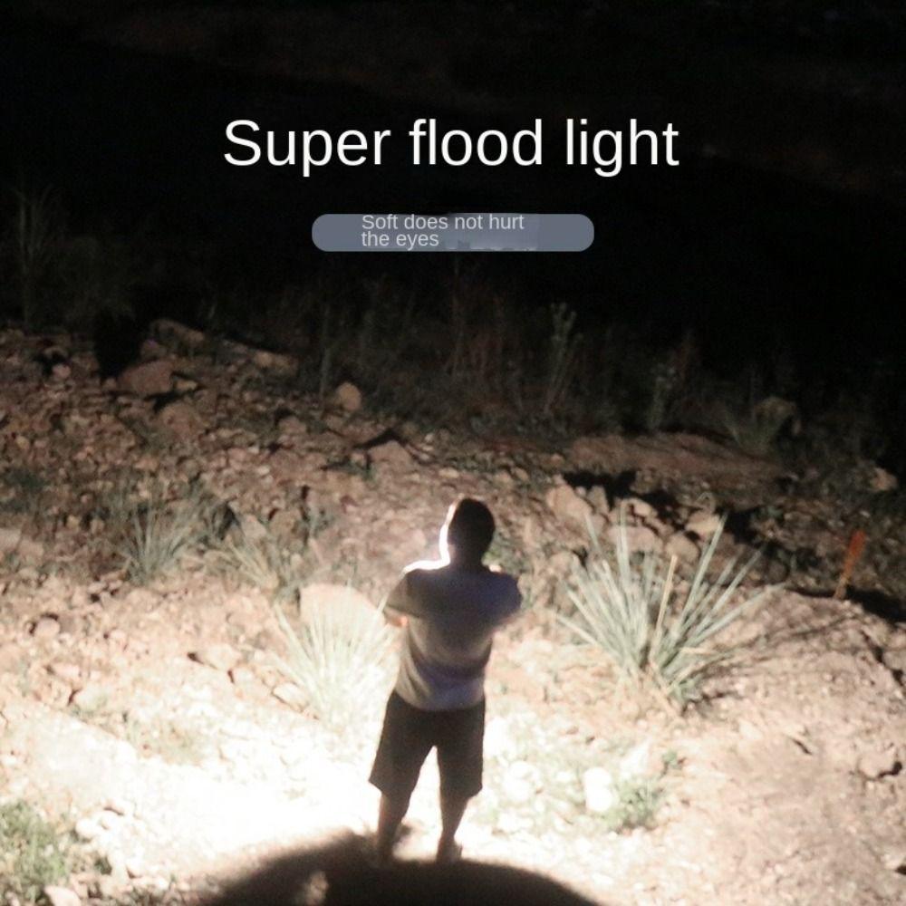 Ultra Bright Headlights LED Mini Head Lamp Portable Hat Cip Light Climbing