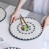 1 шт. Подставки под тарелки Фруктовые тарелки Коврики из натуральных ракушек Французский легкий люкс Европейский стиль Креативный высококлассный поднос Декоративный поднос Коврики на стол