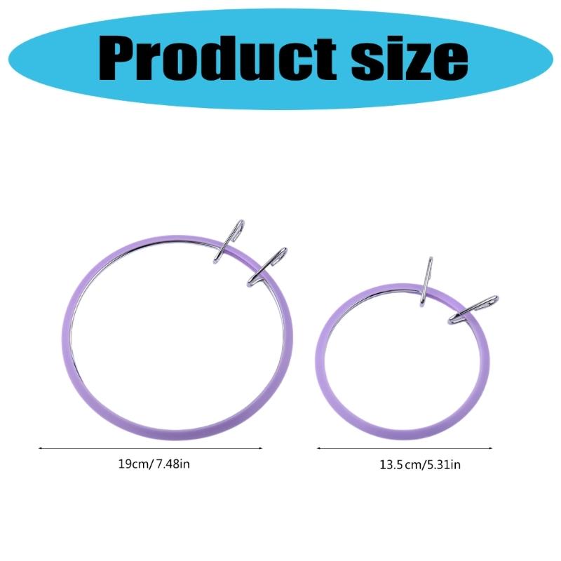 Металлические пяльцы для вышивания, регулируемая рама для вышивания крестом, принадлежности для рукоделия для любителей