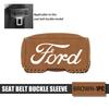5pcs Car Seat Belt Anti Scratch Buckle Protector Cover Accessories For Ford Fiesta Ranger Mondeo Escape Ecosport Fusion Explorer